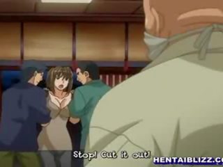 Surprit japonais personnages filles dur gangbanged