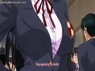 Erotisk anime høyskole cuties suging peter part3