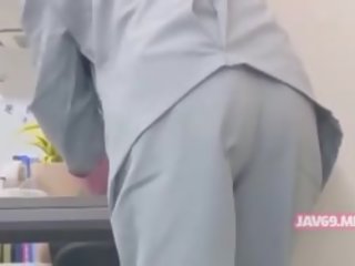 Attractive zvodný kórejské školáčka jebanie