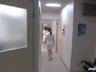 Japonská zdravotní sestra dostane nezbedný s a oversexed part6